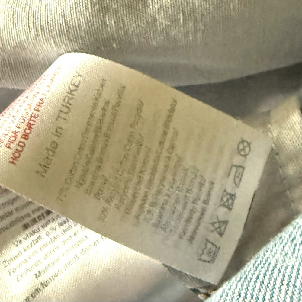 Damson Madder Floral Flower Blue Jeans High Waisted Size 10 UK / 6 US Jean Denim - Picture 10 of 11
